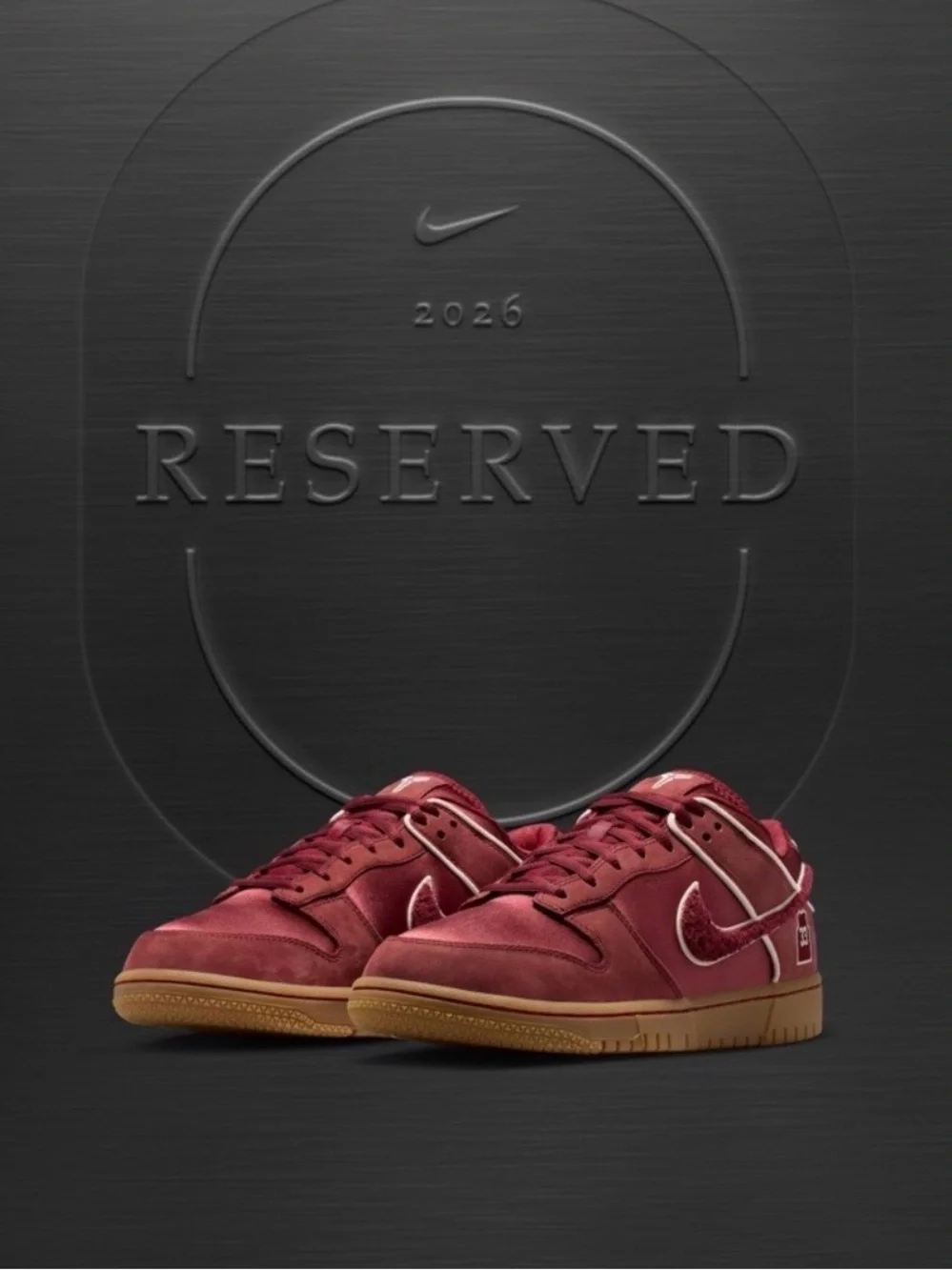 2026 Kobe Bryant x Nike Dunk Low Protro 'Team Red'